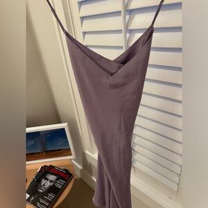 Purple slip dress. Size S.